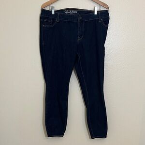 Old Navy The Rock Star Blue Skinny Jeans